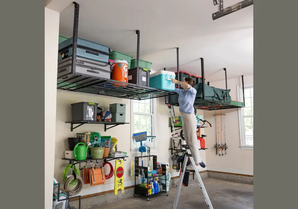 Overhead Storage Rack System